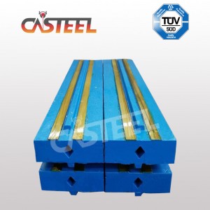 Wysokie części kruszarki oddziaływania Chromium PEGSON XH250, XH320SR, XH500 HARLL 1060 TESAB, pręty przedmuchowe